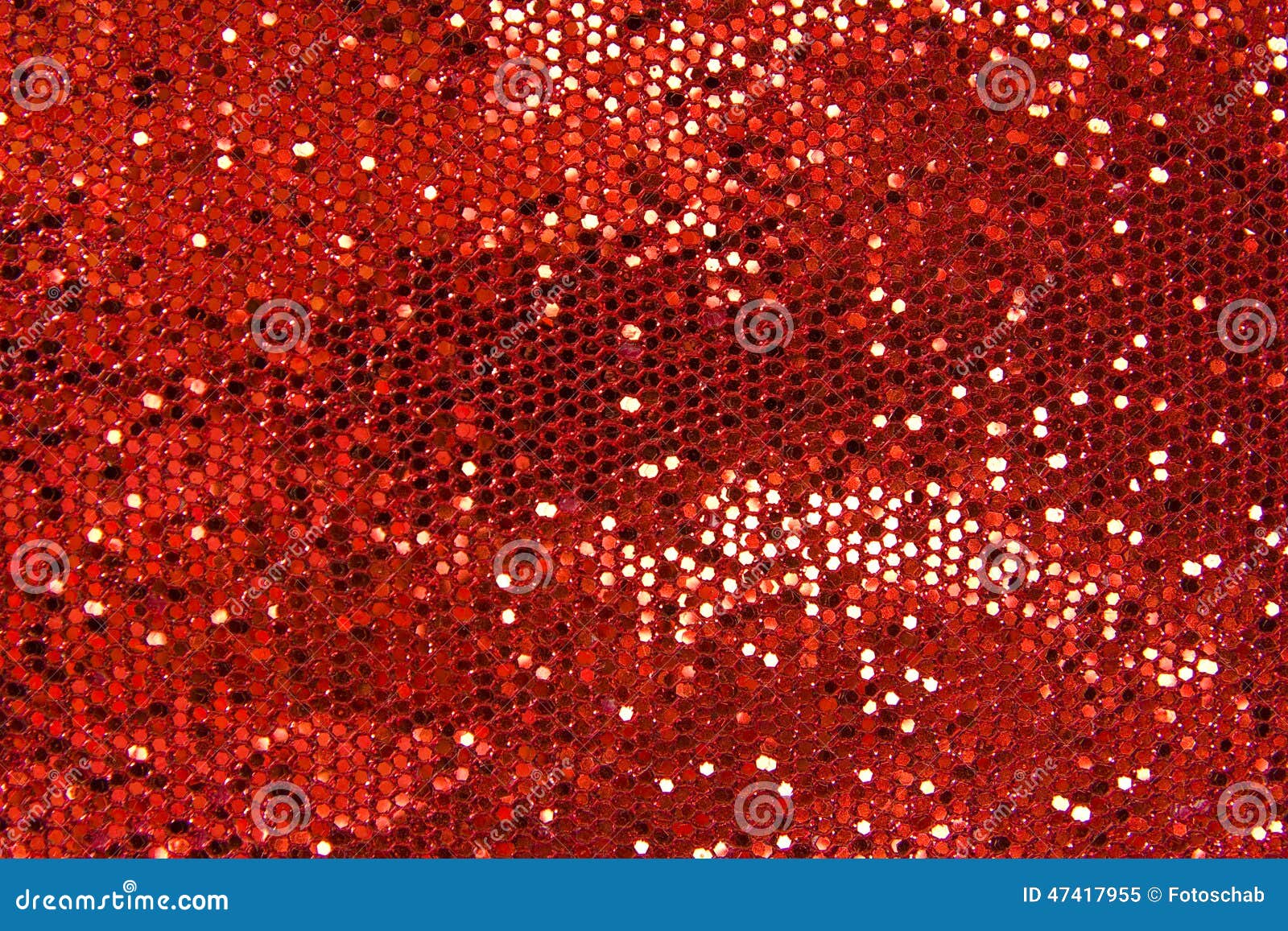 red sequins