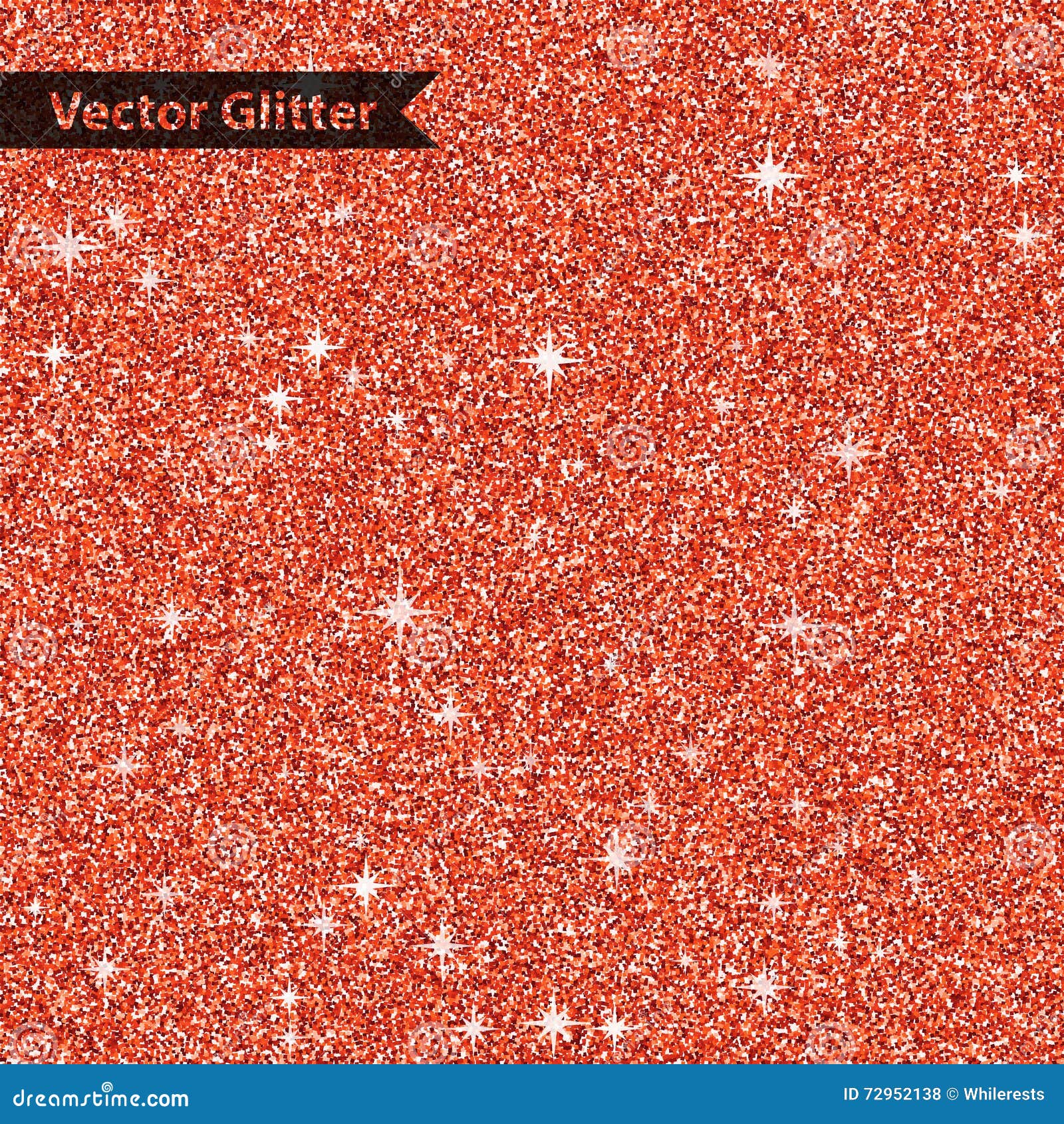 Red Shiny Glitter Texture Background With Star. Sparkle Premium Wallpaper.  Vector Illustration Illustration 72952138 - Megapixl