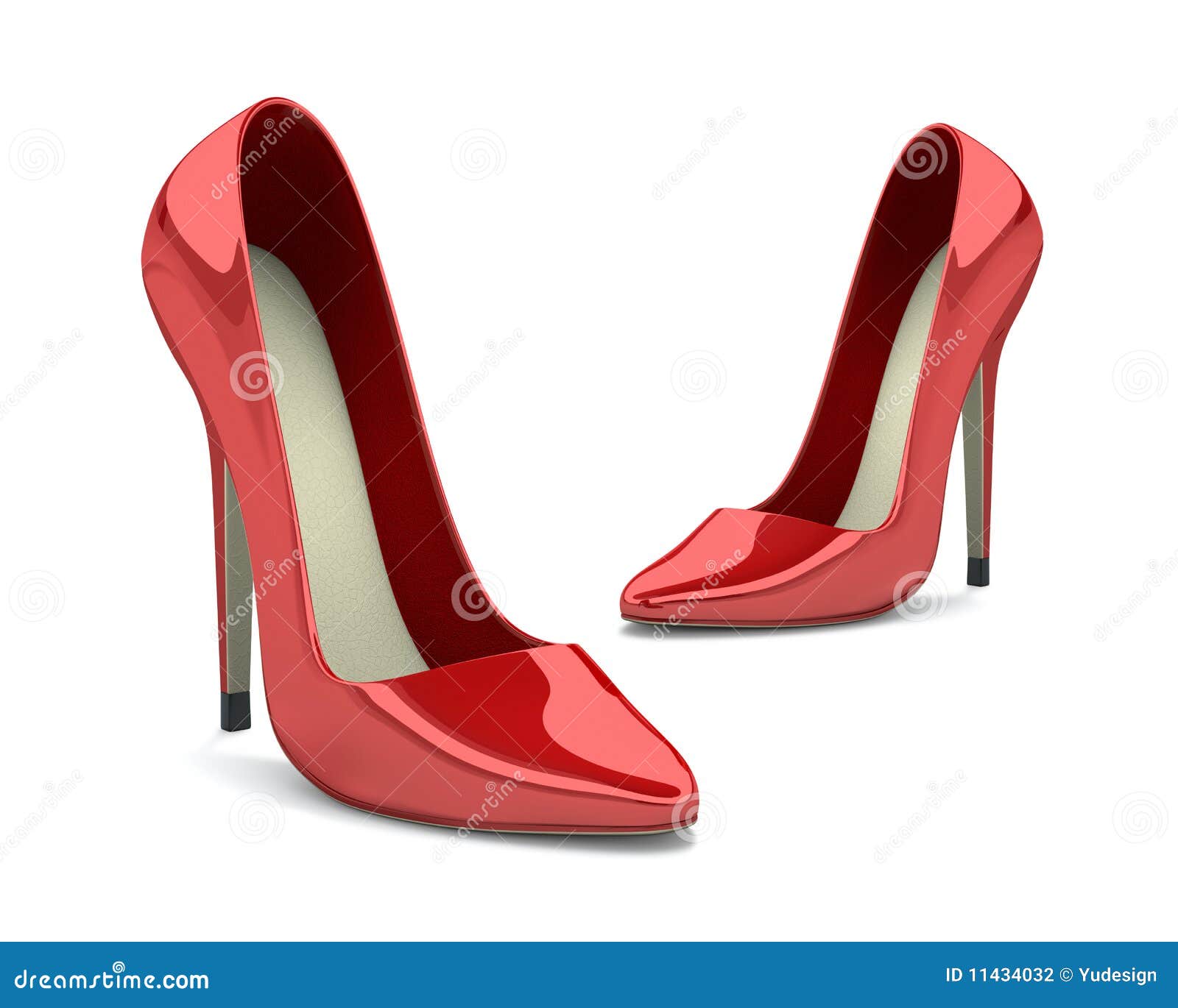 Red Shoes stock illustration. Illustration of leather - 11434032