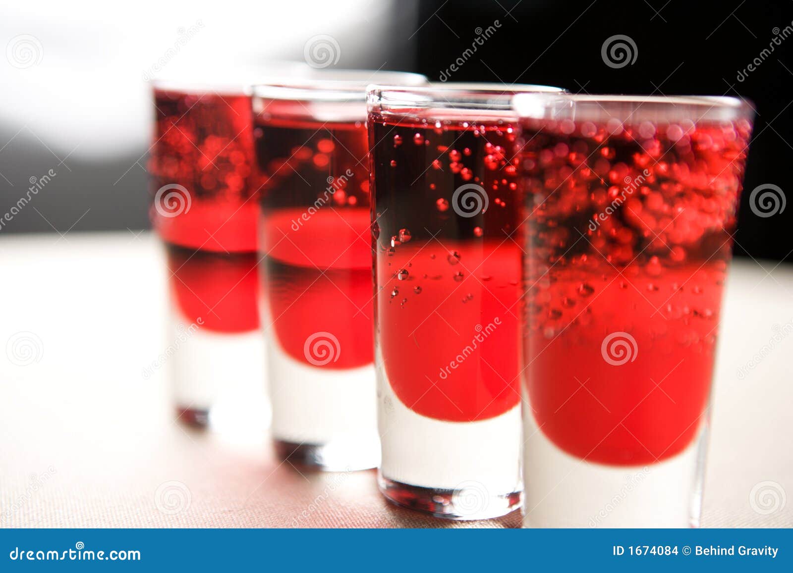 Red shooters stock photo. Image of alcohol, occasion, luxurious 1674084