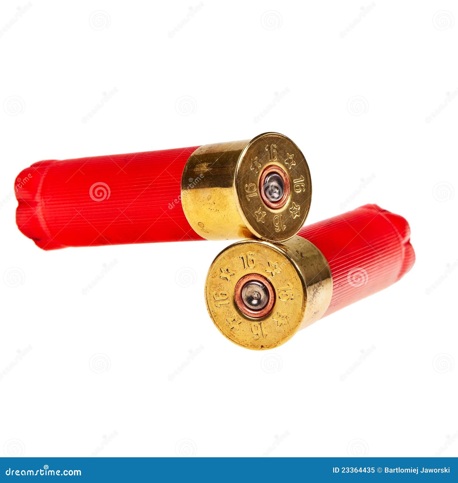 Red shotgun shells. stock image. Image of golden, copper - 23364435
