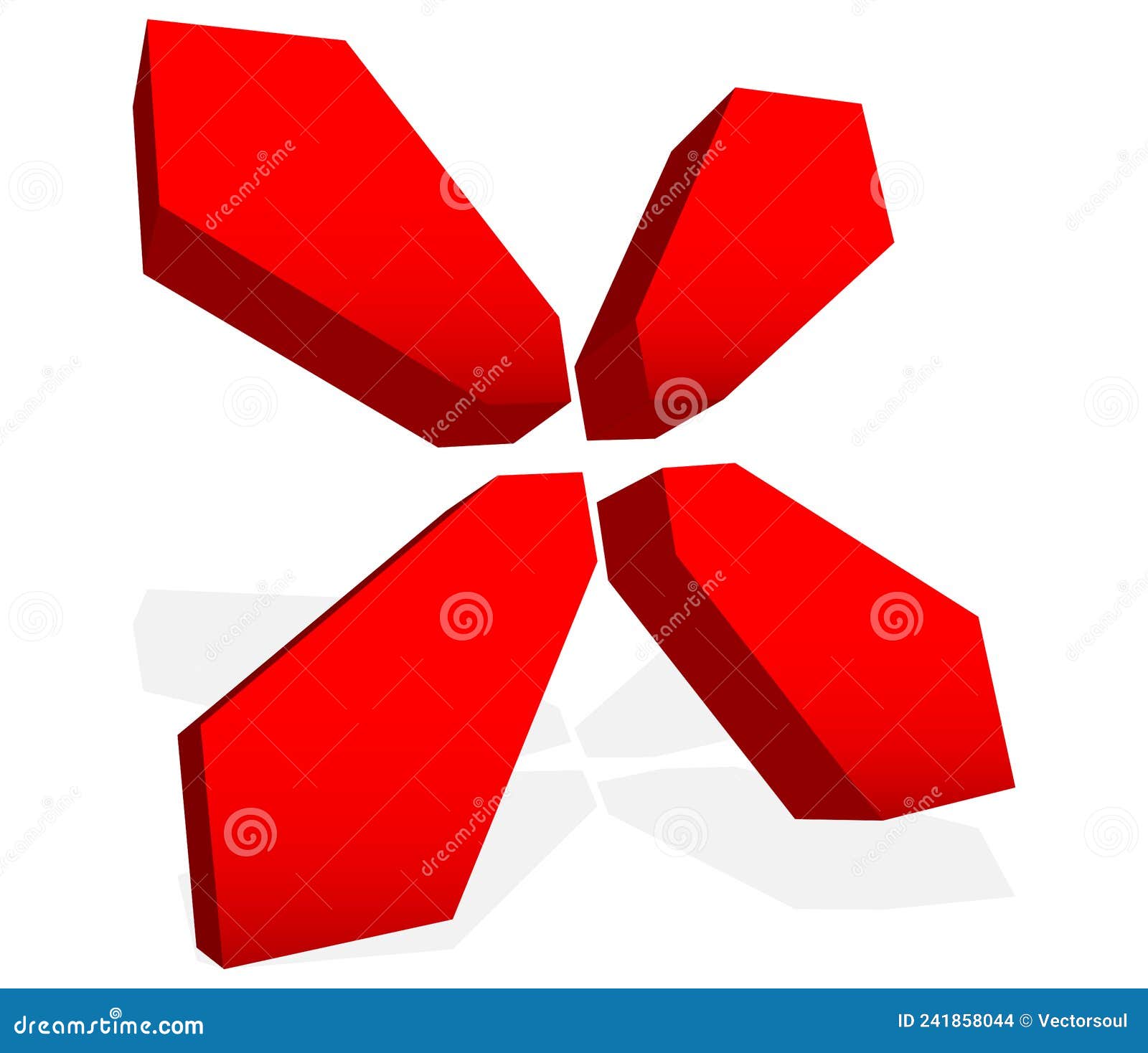 red x mark clip art