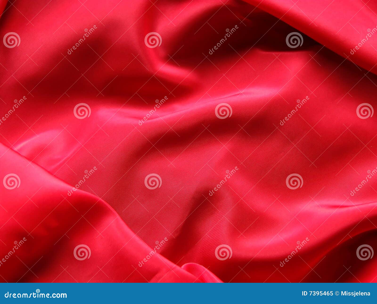 Red Silk stock image. Image of curtain, silk, draper, decor - 7395465