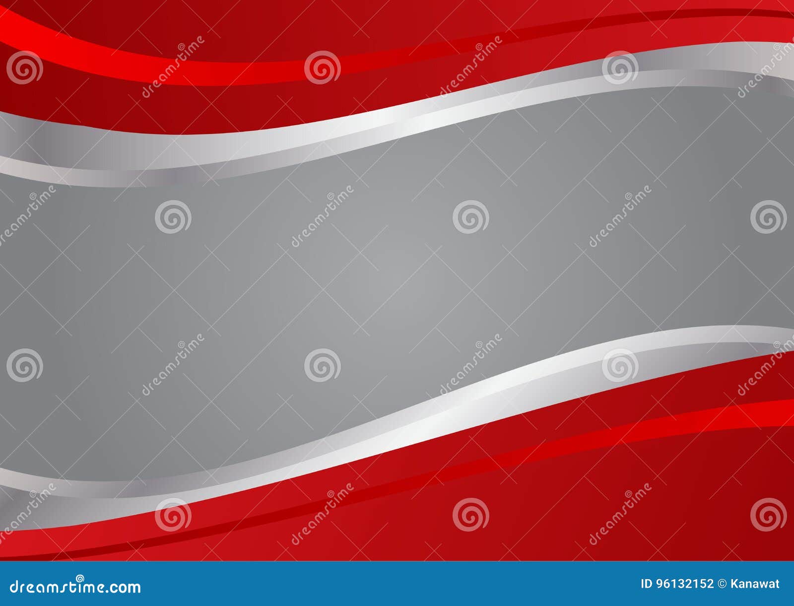 Red and Silver Wave Vector Background Stock Vector - Illustration of