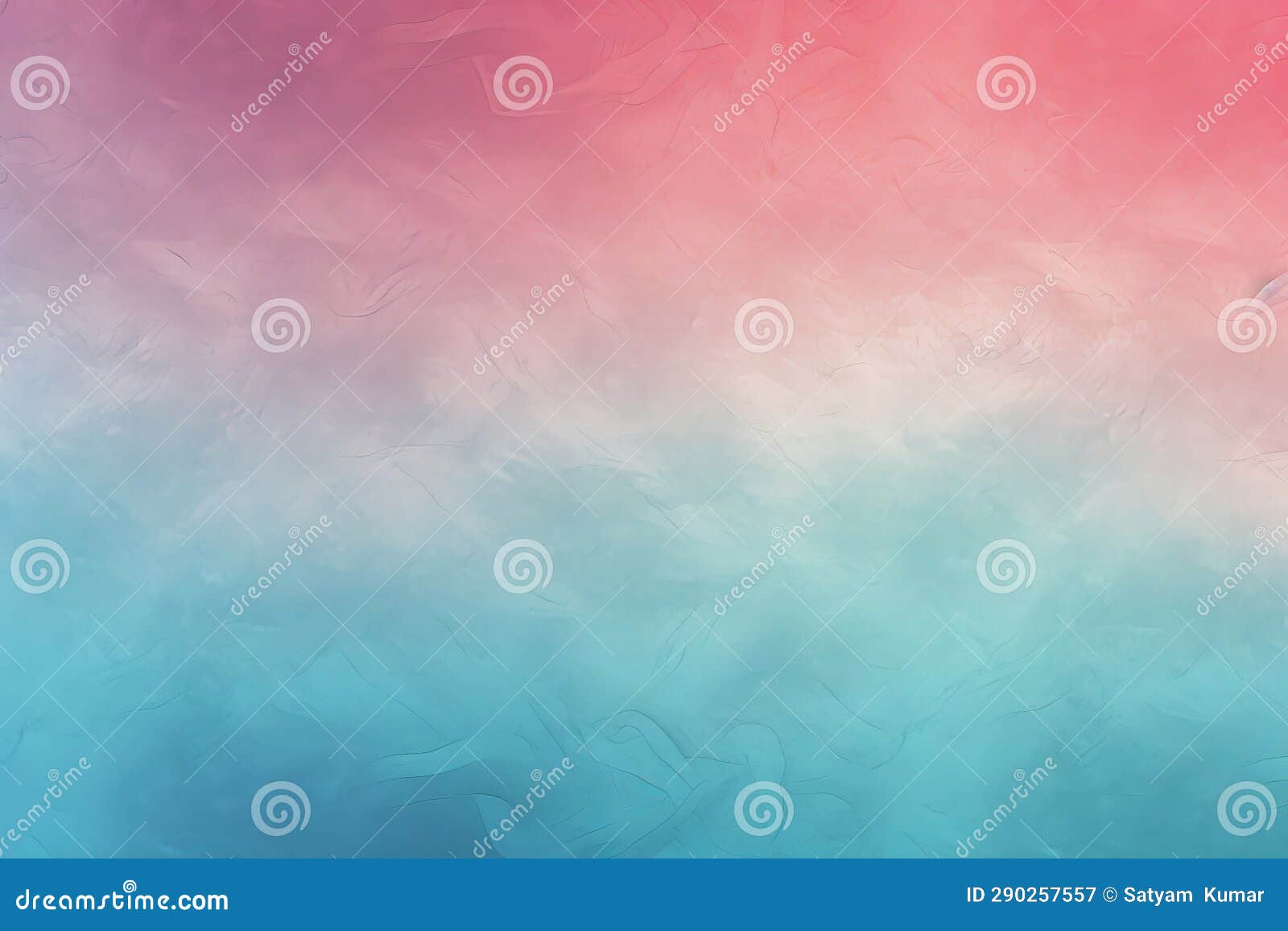 Red and Sky Blue Gradient Background Generative AI Stock Illustration