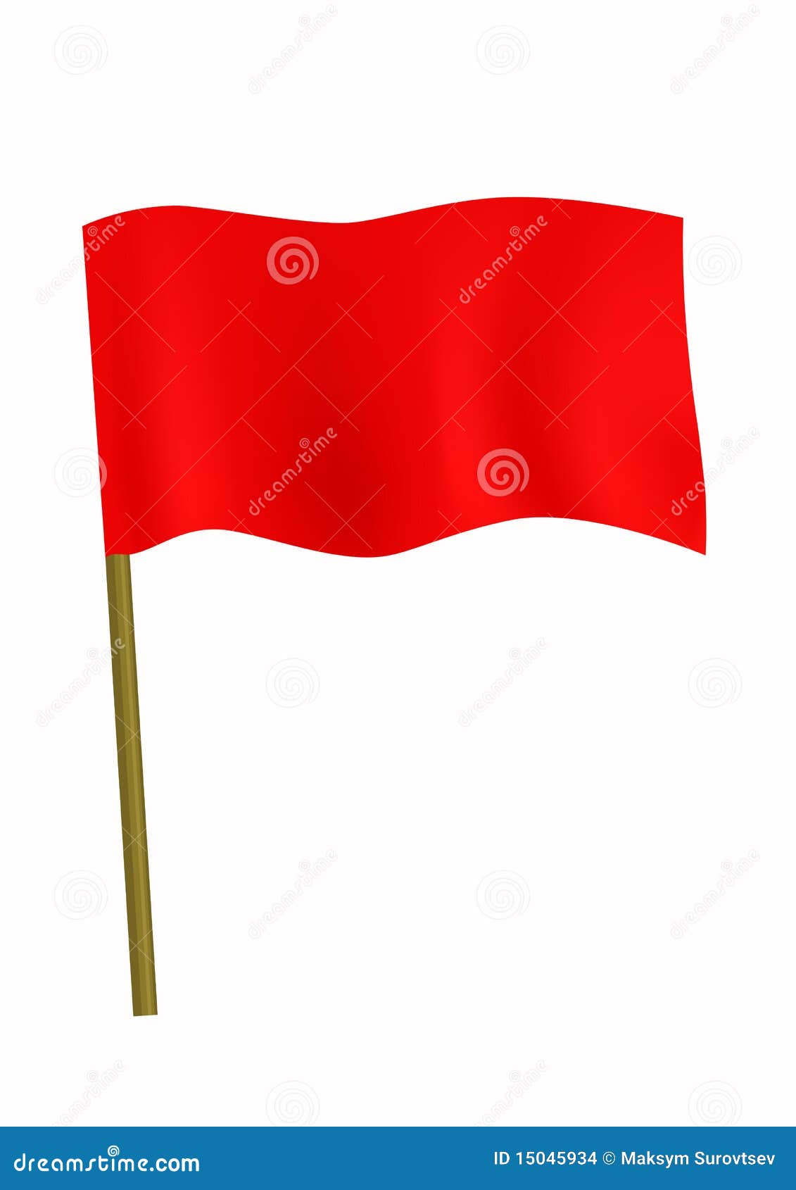 Red small flag stock vector. Illustration of color, communism 15045934