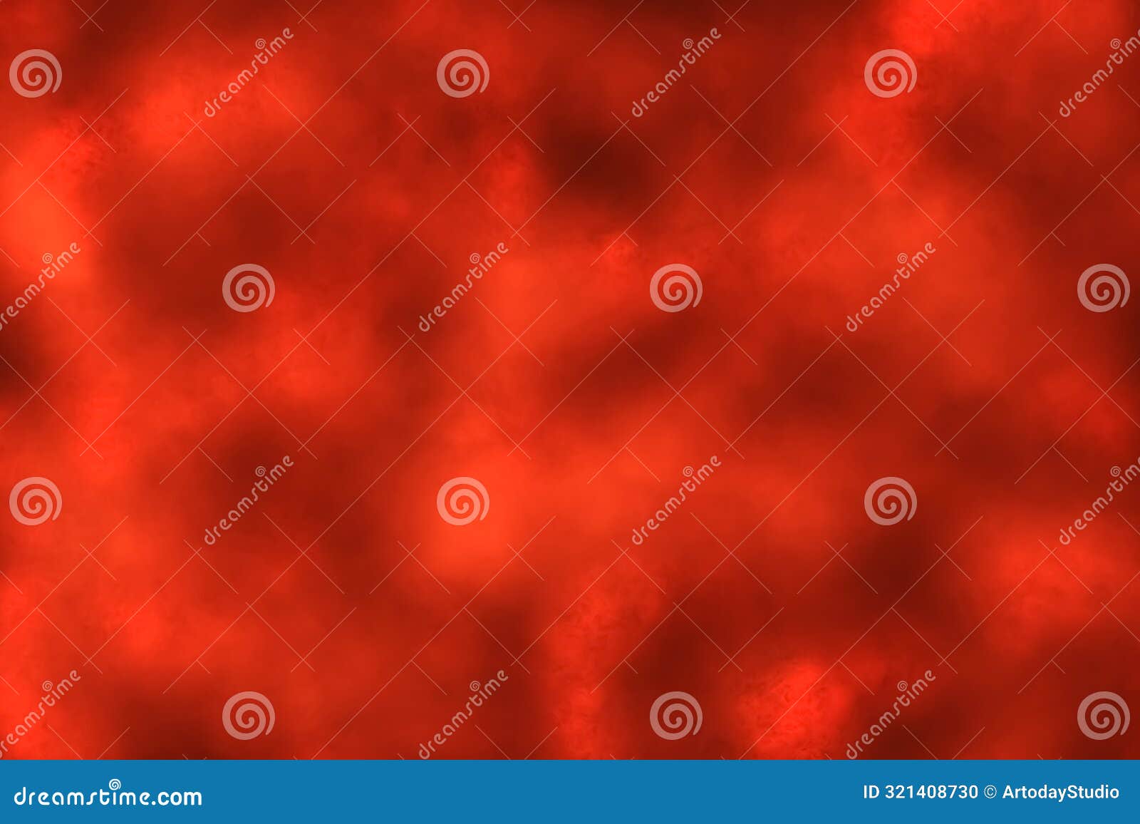 red smoke or explosion with particles, digital drawing