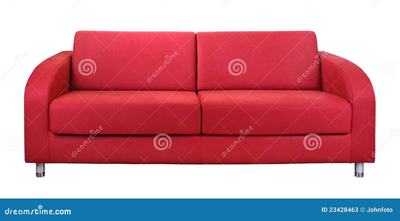 red sofa