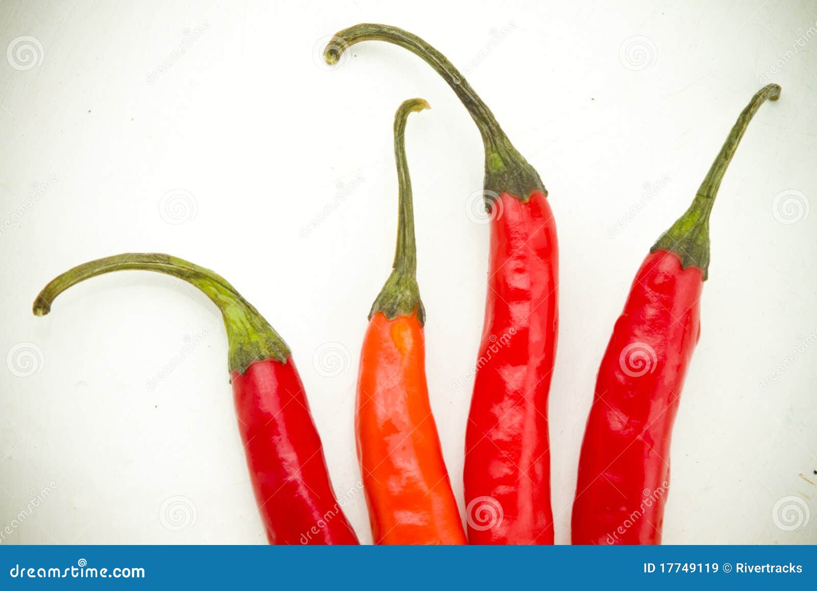 Red spicy chili peppers stock image. Image of green, flavor 17749119