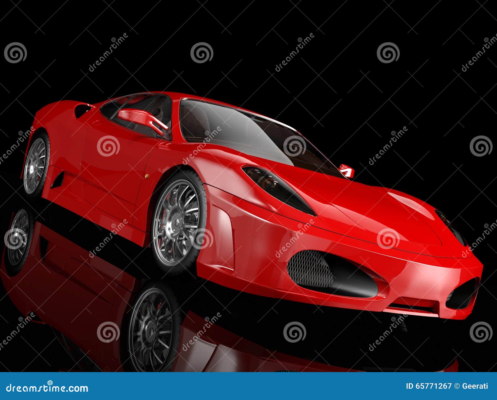 Red sport car stock image. Image of modern, speed, expensive 65771267
