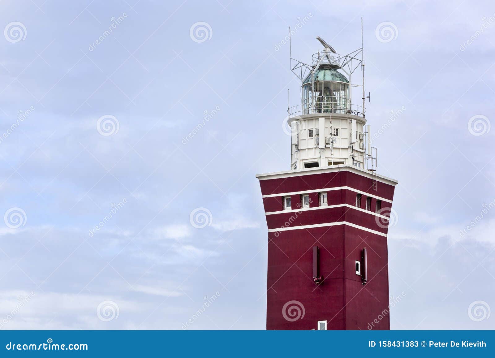 lighthouse of ouddorp in the netherlands
