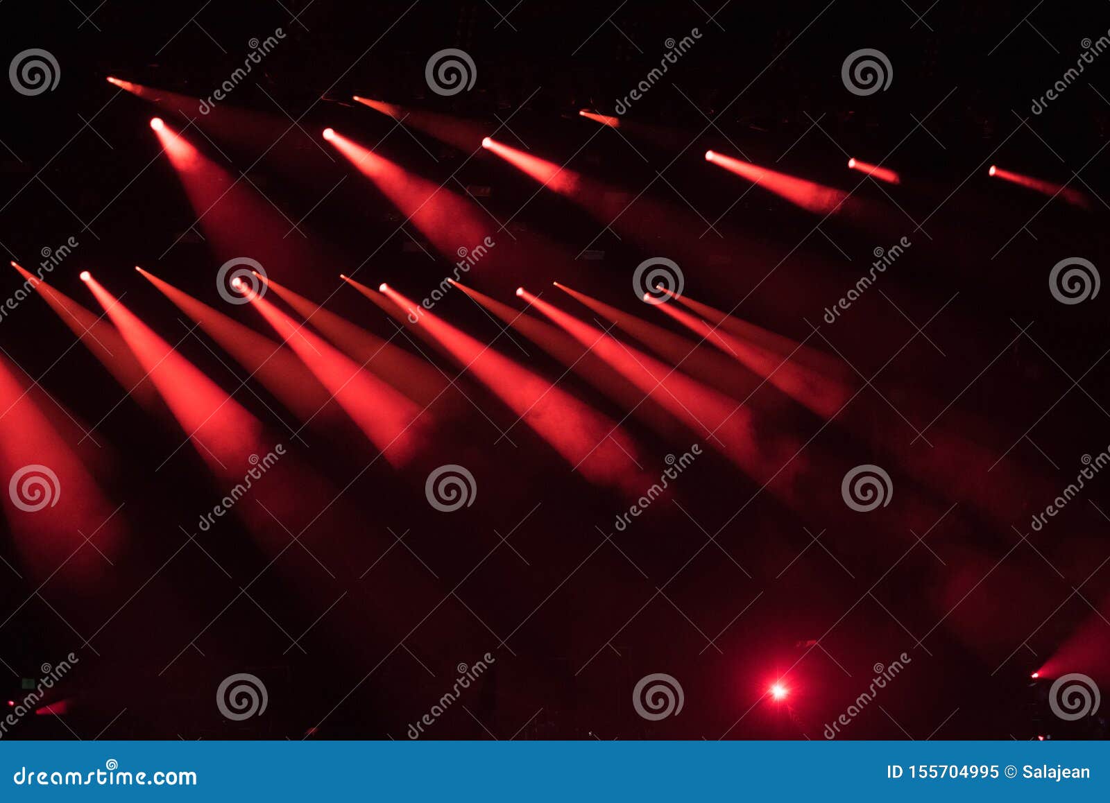 Red stage lights stock image. Image of crowd, hand, dark 155704995