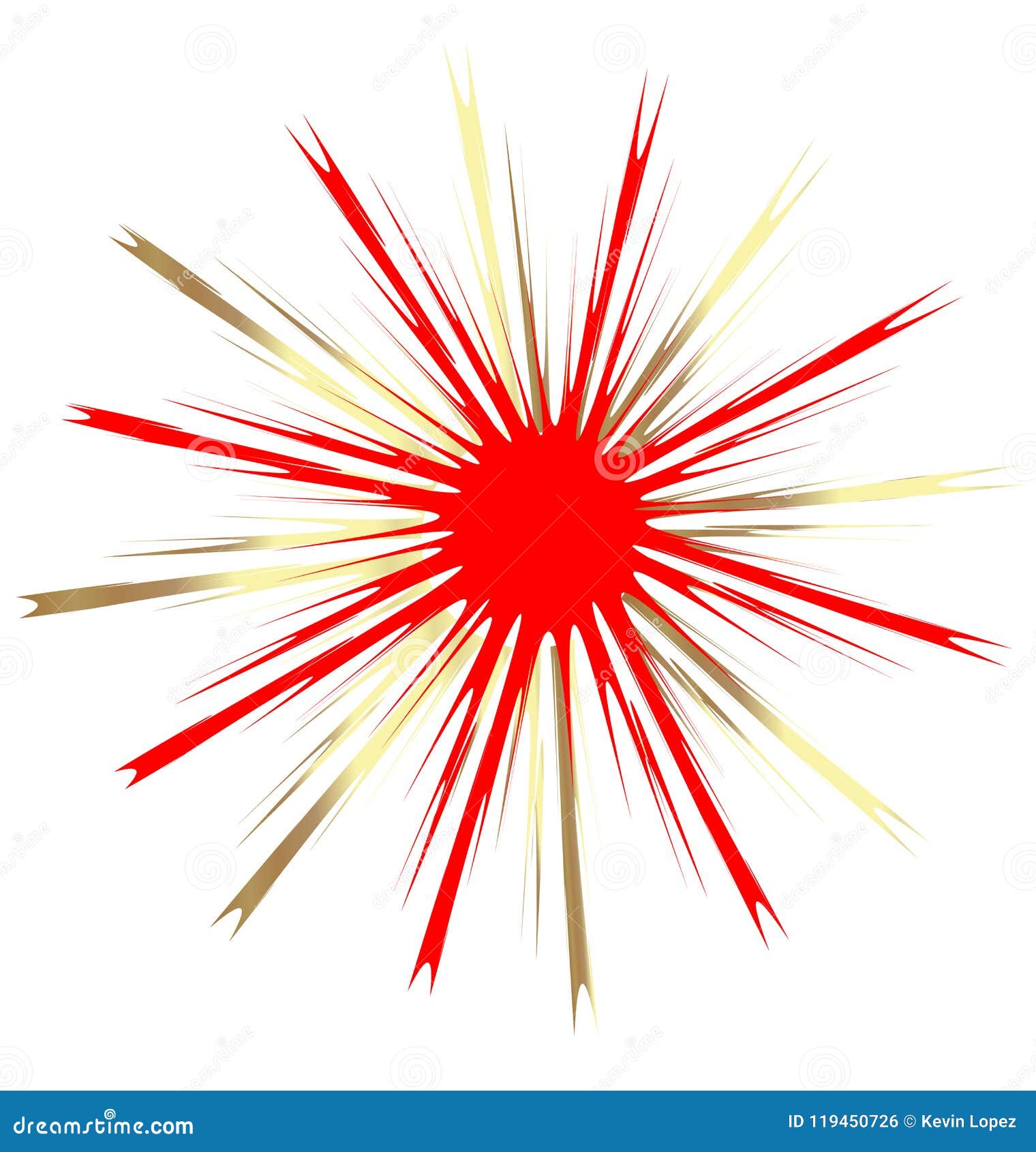 Red Star Burst Abstract Vector Icon Stock Vector - Illustration of