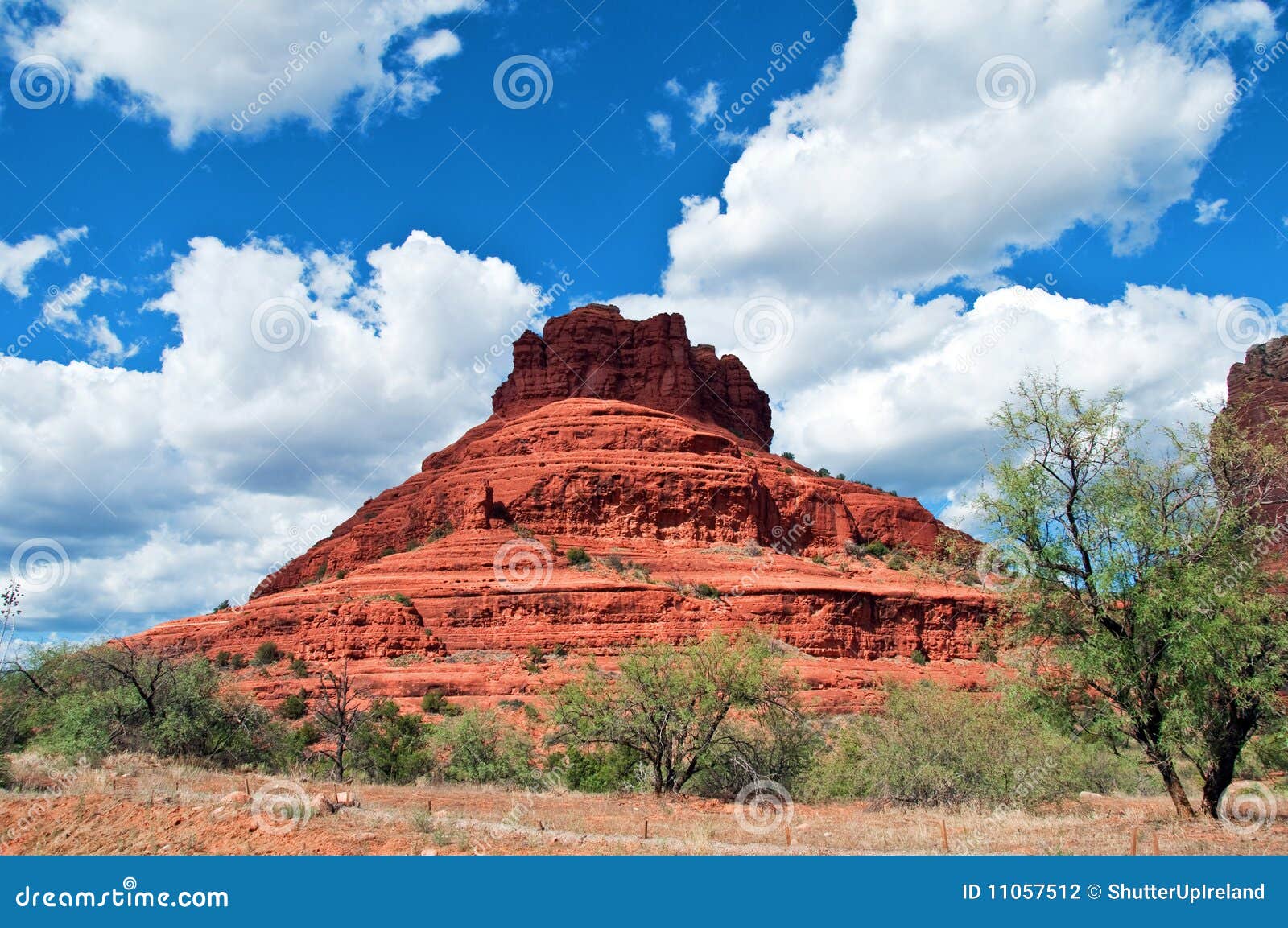 Red Stone Landscape of Sedona, in Arizona Stock Photo Image of forest