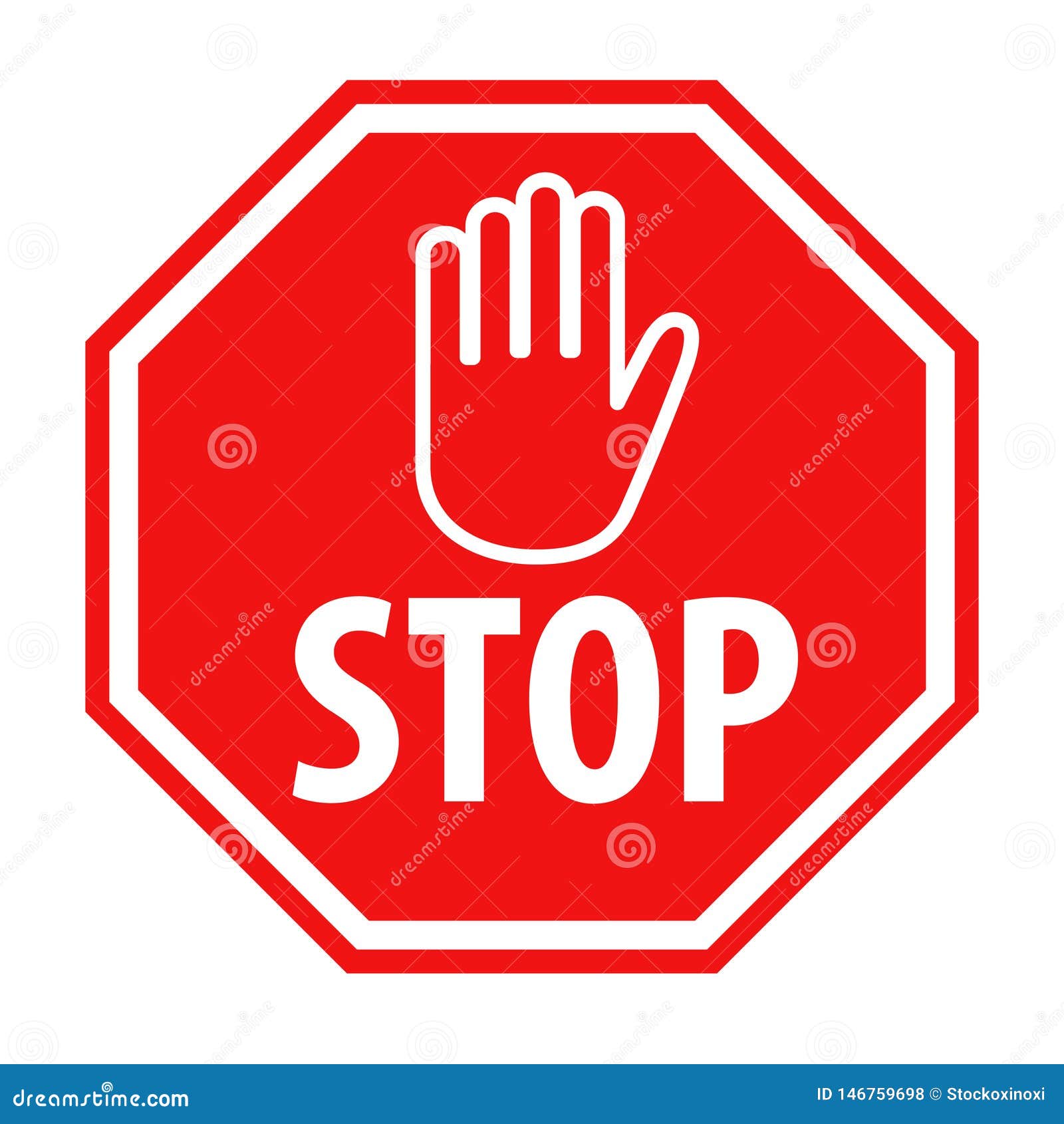 stop hand clipart