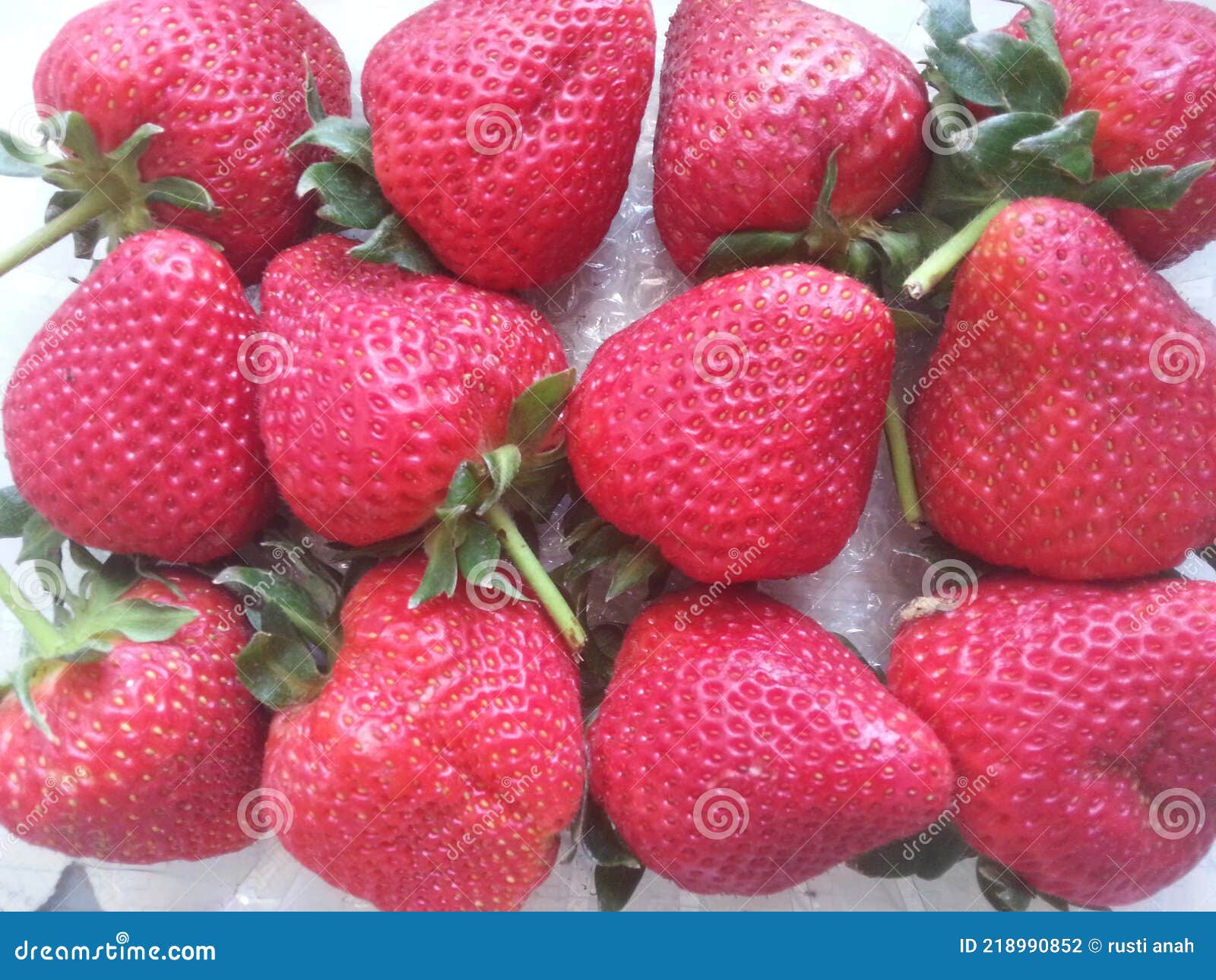 This Red Strawberry Fruit Contains a Lot of Vitamin C Which is Needed ...