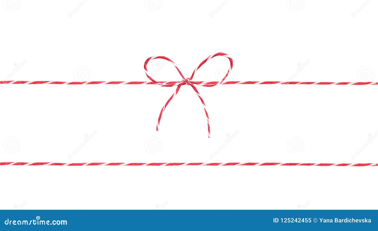 Red White Twine Stock Photo, Picture and Royalty Free Image. Image