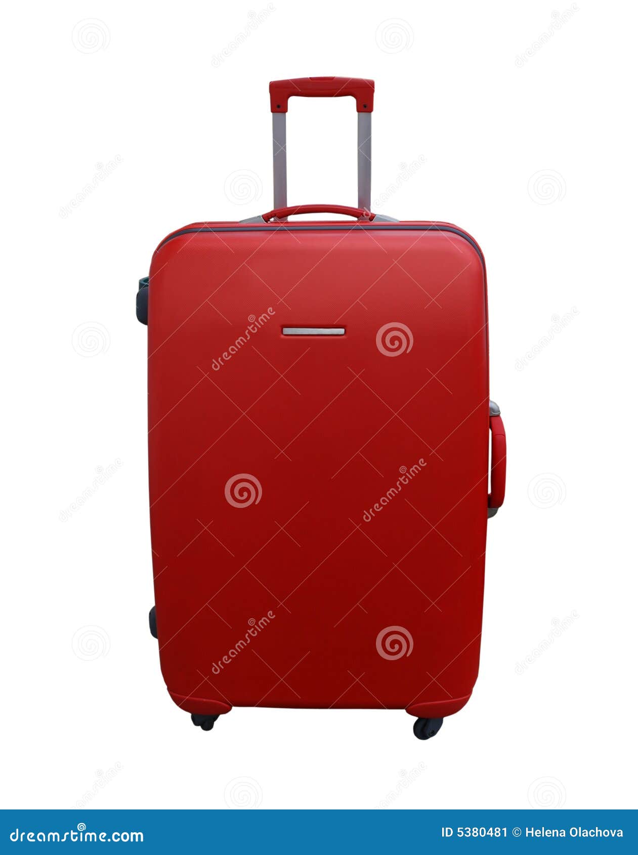Red Suitcase stock image. Image of background, space, white 5380481