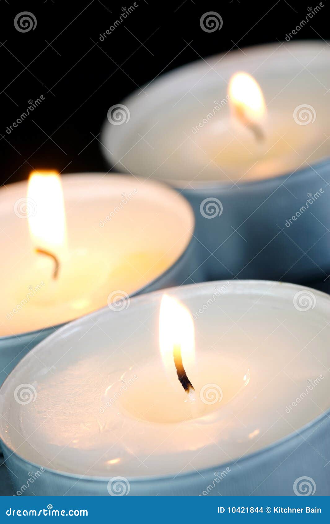 Red Tealight Candles stock photo. Image of strawberry 10421844