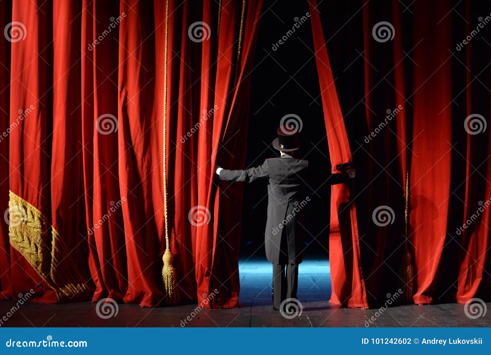 Red theater curtain editorial photography. Image of operetta - 101242602