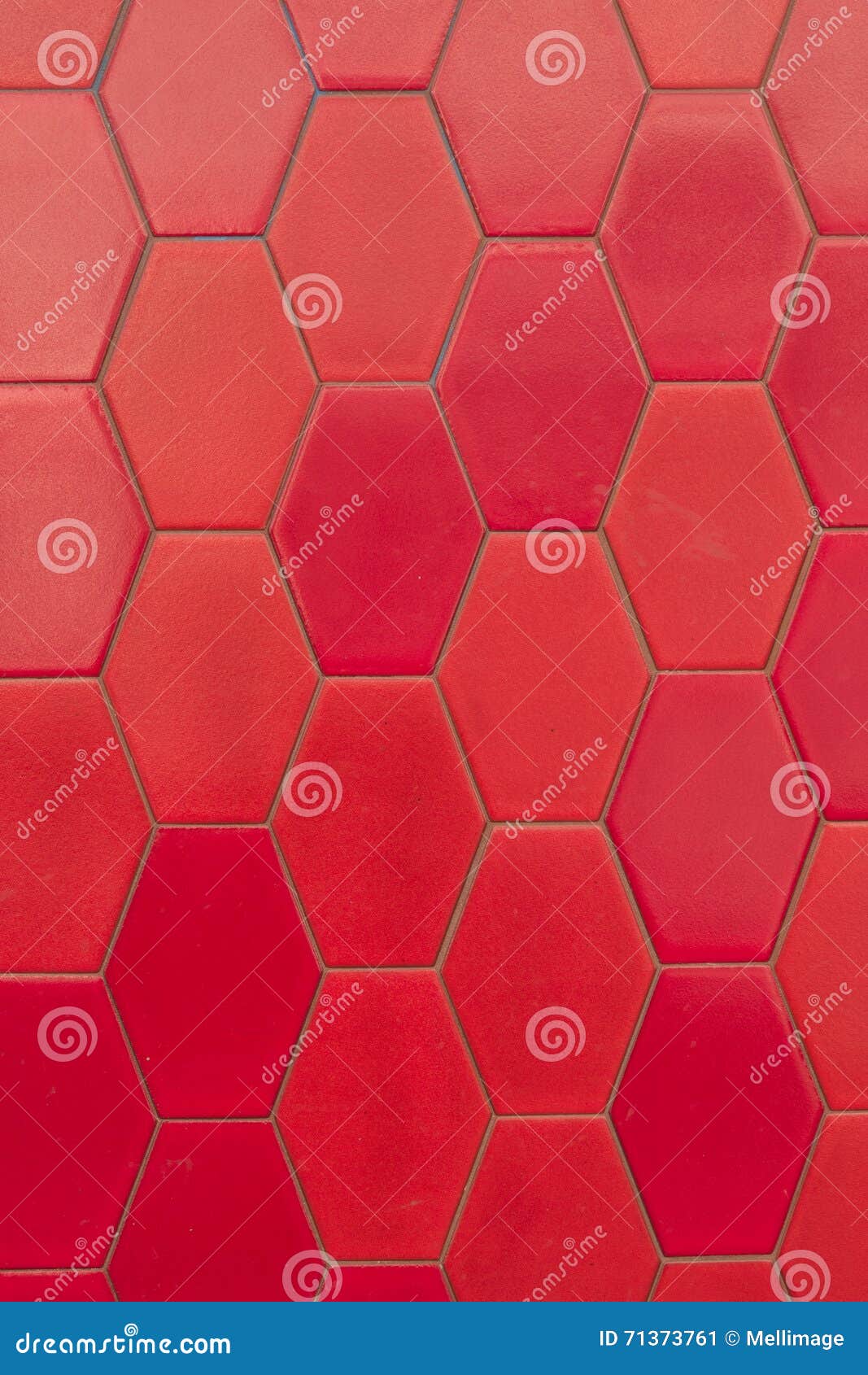 Red tiles stock image. Image of bright, pattern, hexagon 71373761