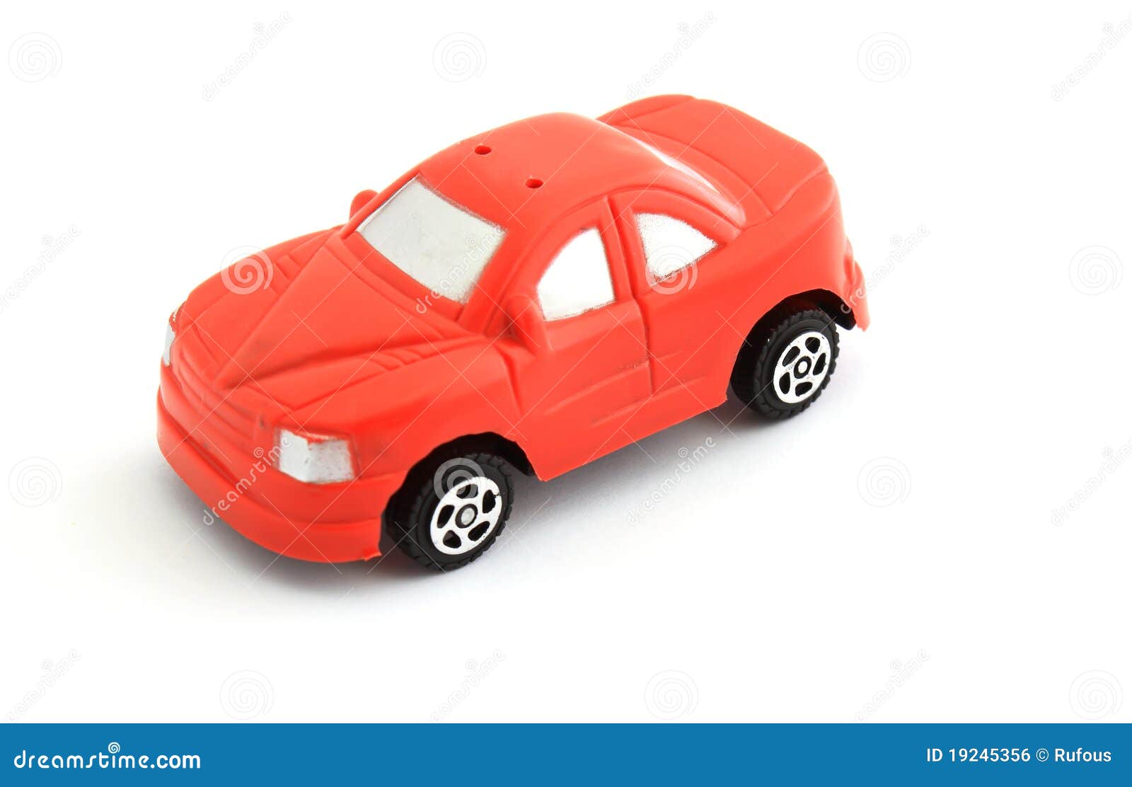 small red toy car