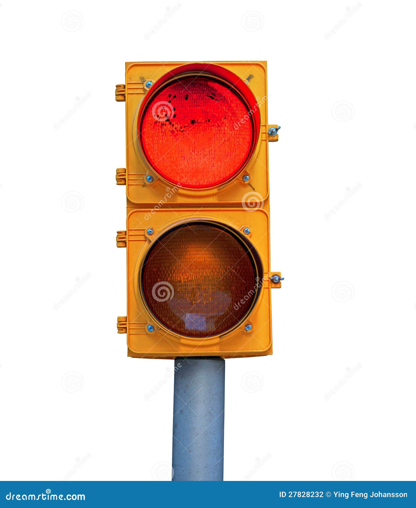 Red traffic light stock photo. Image of street, dirty 27828232
