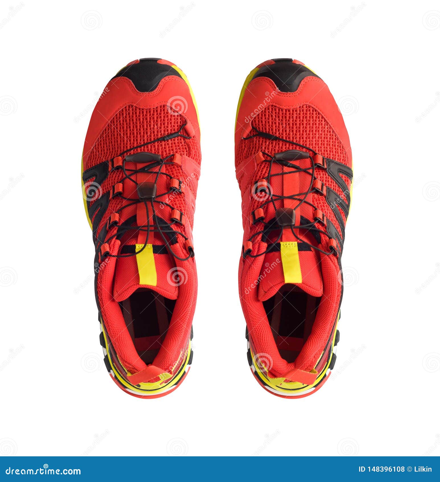 Red Trail Running Shoes Or Trekking 