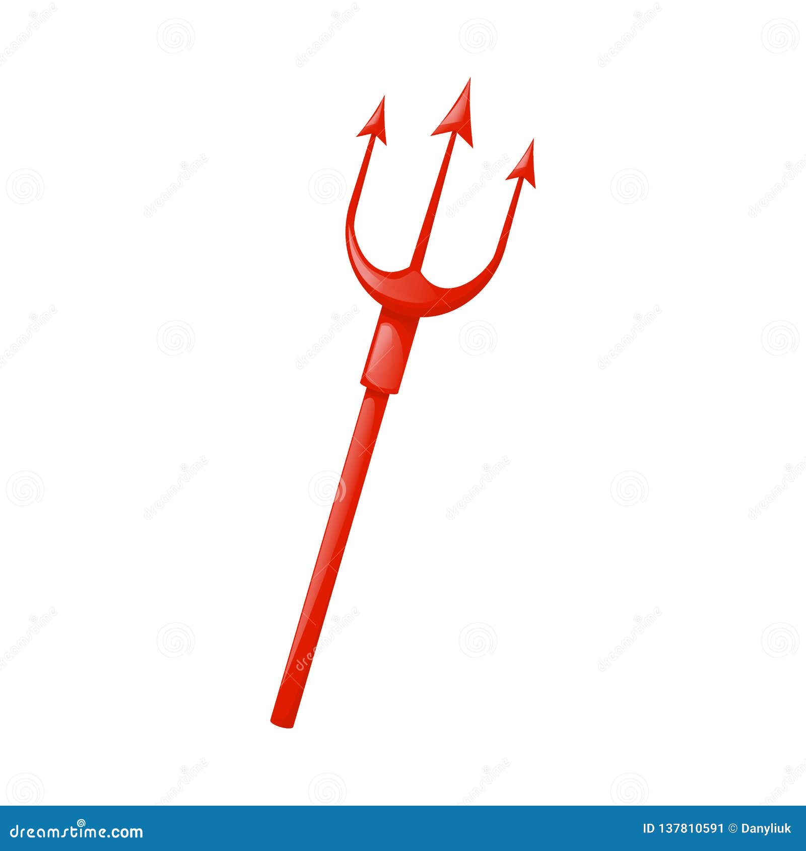 red trident devil evil halloween fork spear carnival holiday mythology  