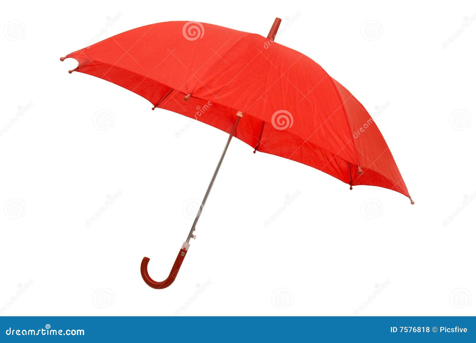 Red umbrella 1 stock photo. Image of appliance, isolated 7576818
