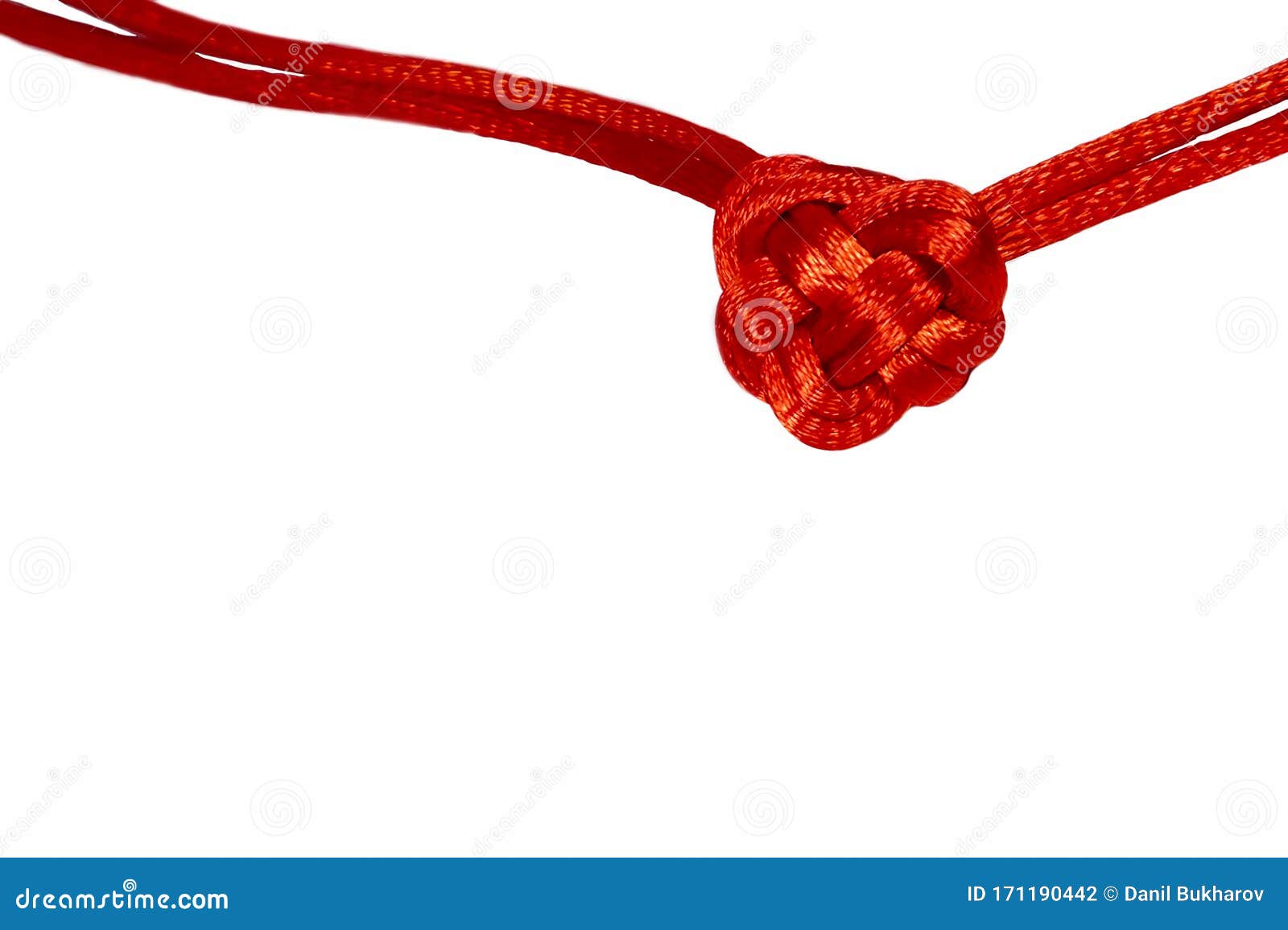 Red valentine knot stock photo. Image of beautiful, shape - 171190442