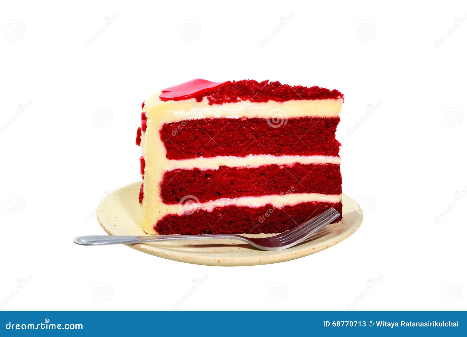 Red velvet cake stock image. Image of dessert, birthday 68770713