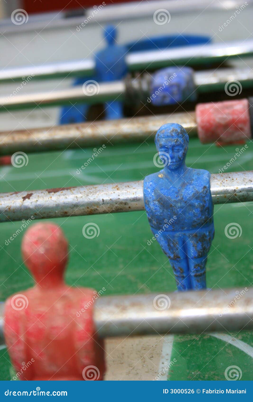red vs blue in table football