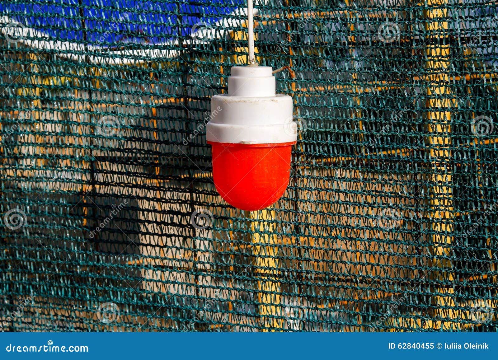 Red warning light stock image. Image of construction 62840455