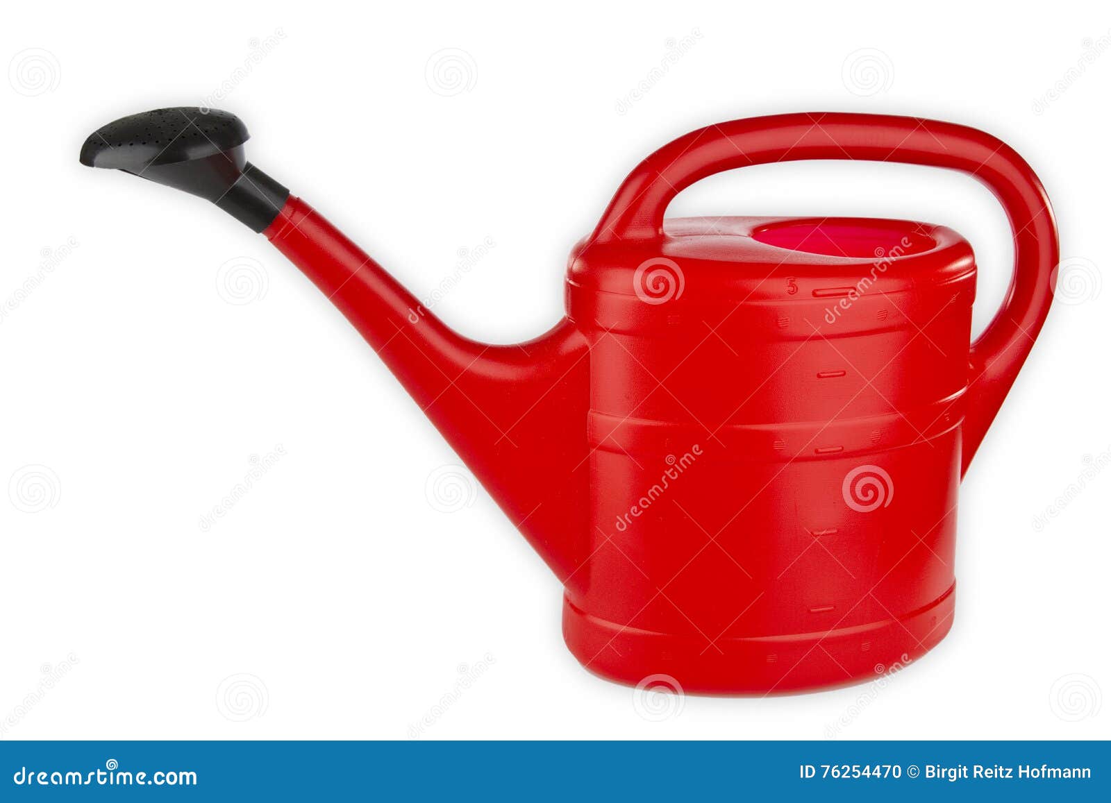 Red watering can stock photo. Image of isolated, watering - 76254470