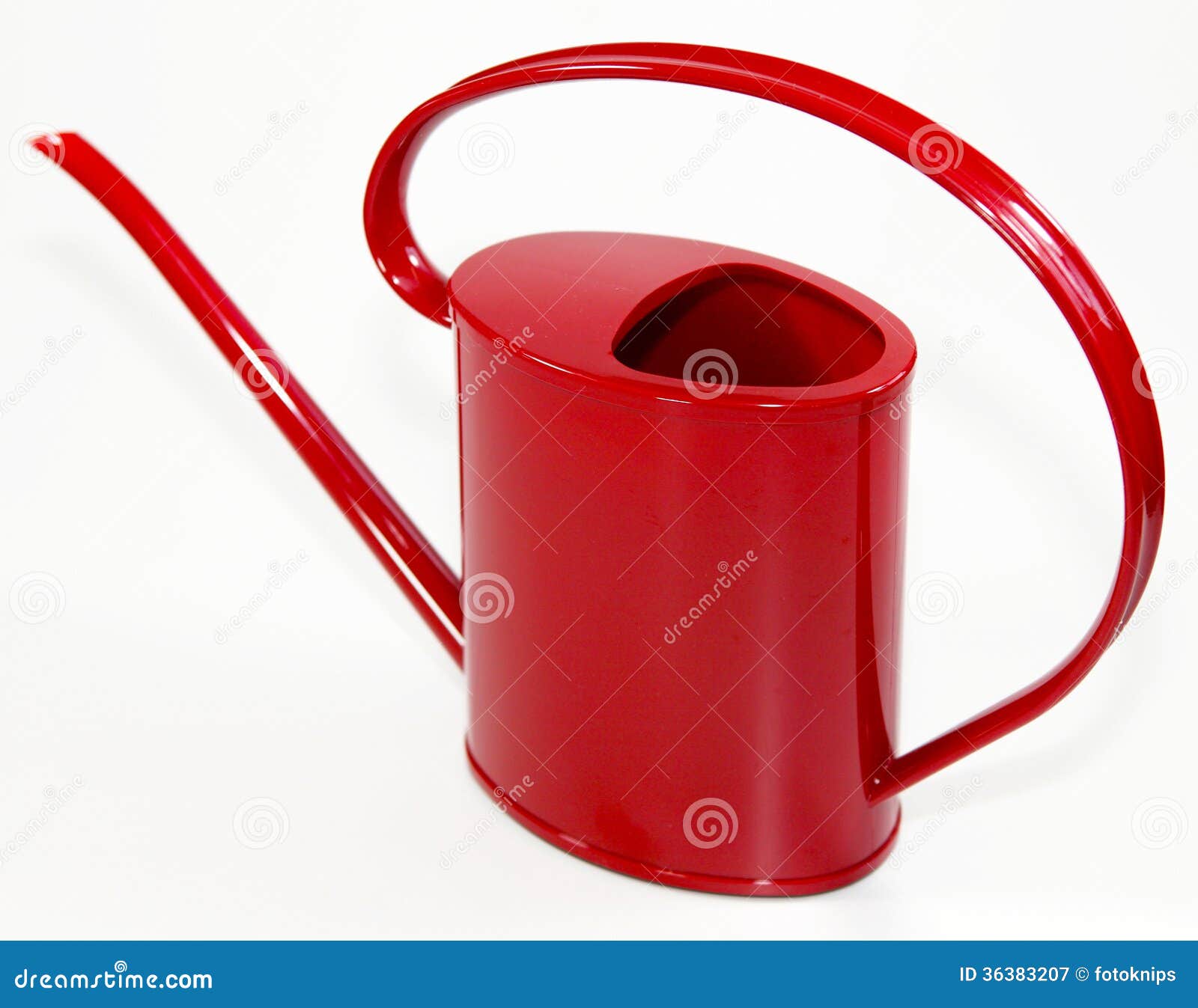 Red watering can stock image. Image of house, watering - 36383207