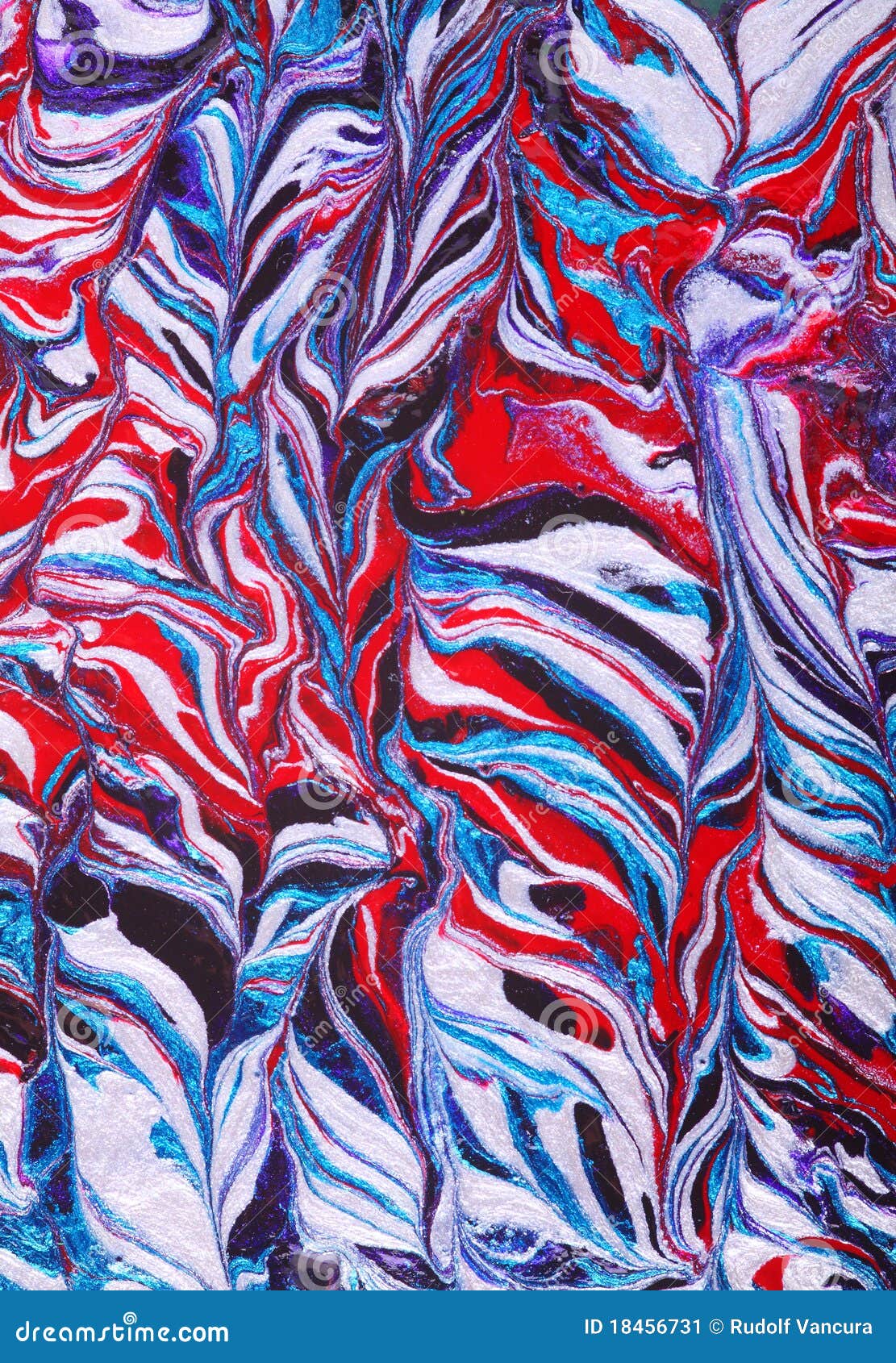 Red White And Blue Abstract Stock Image - Image of ...