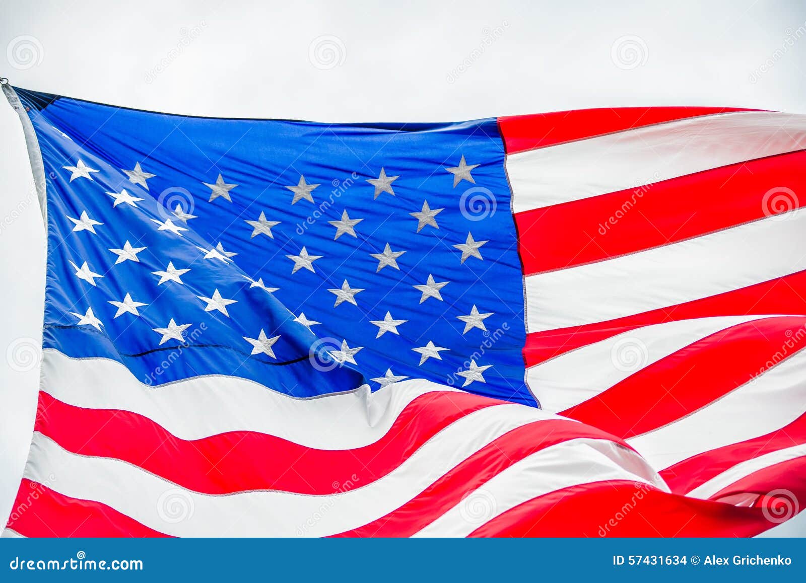 Red White and Blue American Flag Stock Photo Image of flag, american