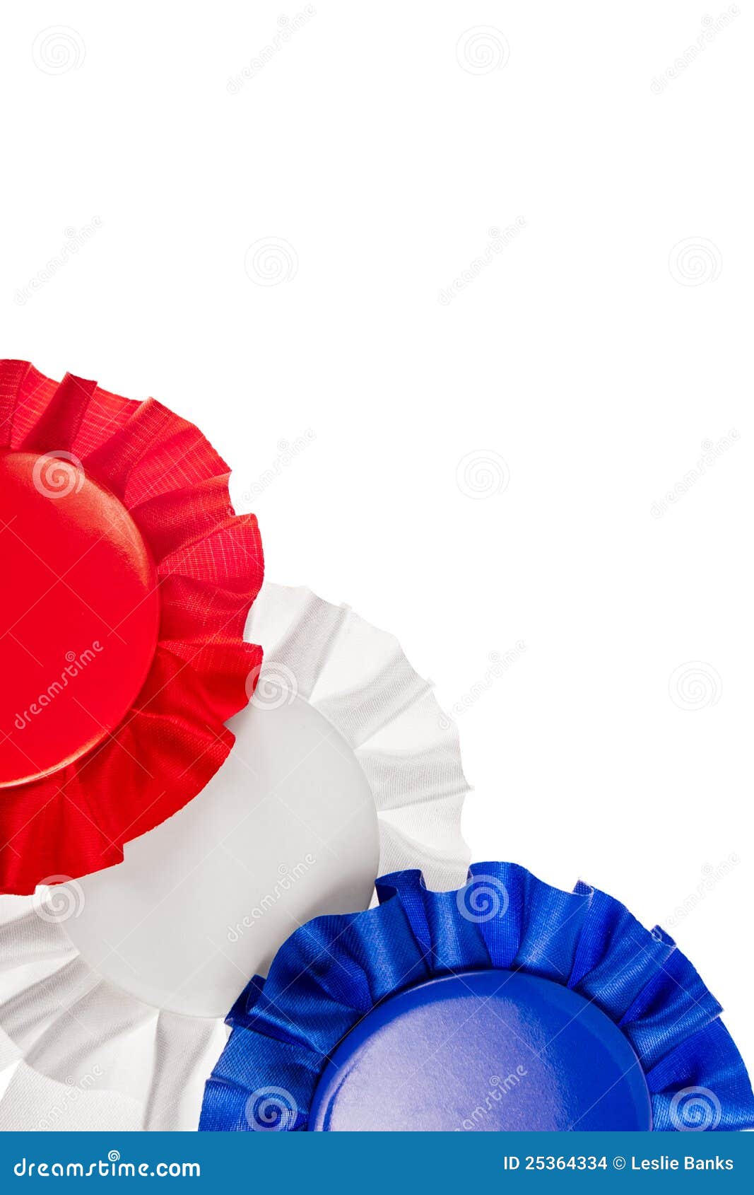 Red white and blue ribbons stock photo. Image of ribbons 25364334