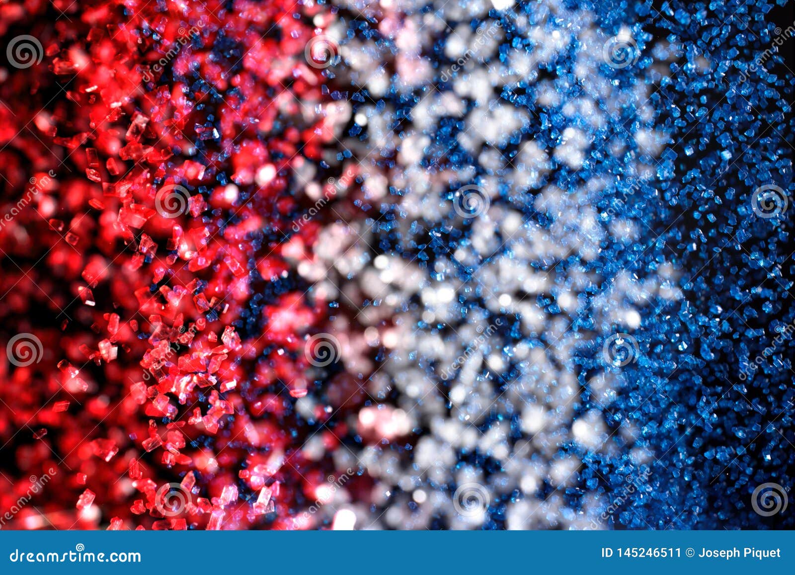 Red, White, and Blue Sprinkles Stock Image Image of france, cosmic