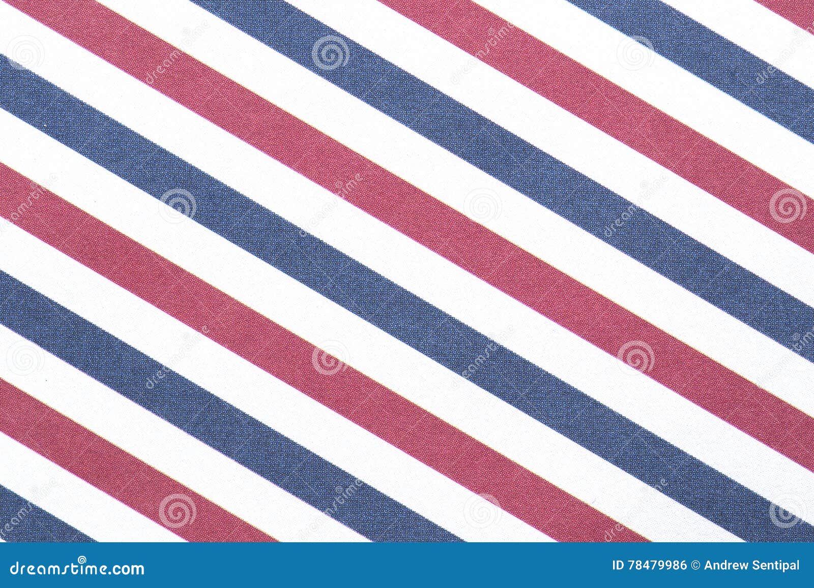 Red White And Blue Stripes For Background Stock Photo