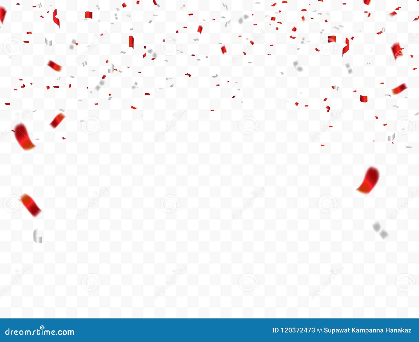 Red White design 2019, confetti concept 17 August Happy Independence Day greeting background. Celebration Vector illustration.