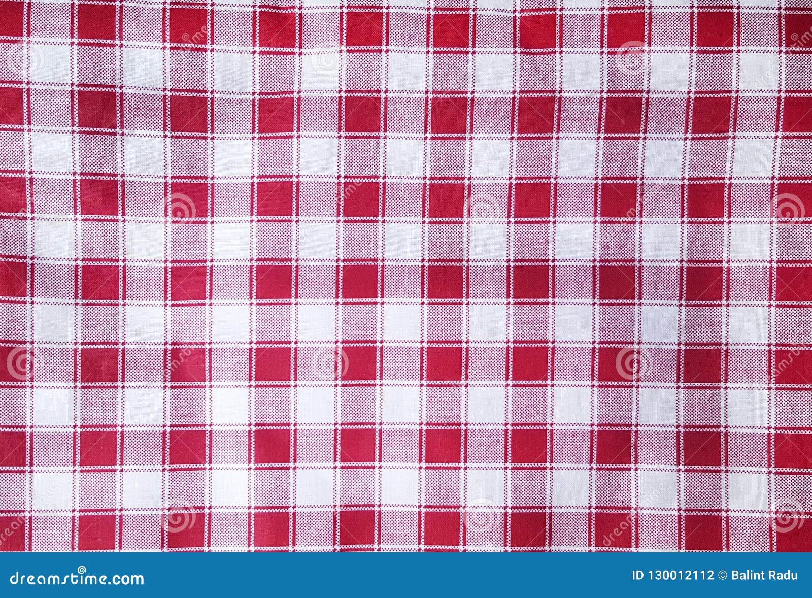 Red and White Gingham Tablecloth Stock Photo Image of gingham