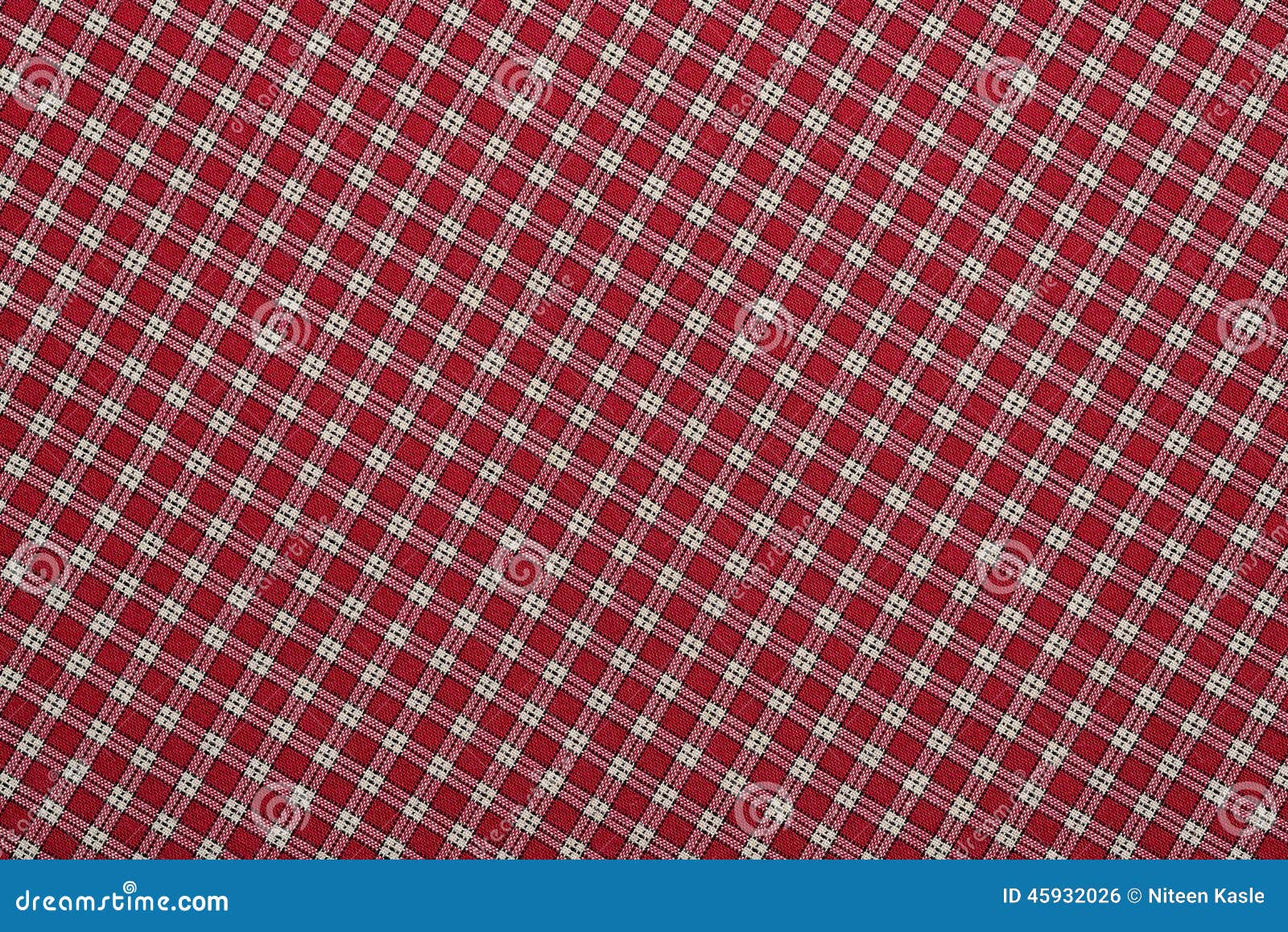 Red and White Plaid stock photo. Image of crisscross 45932026