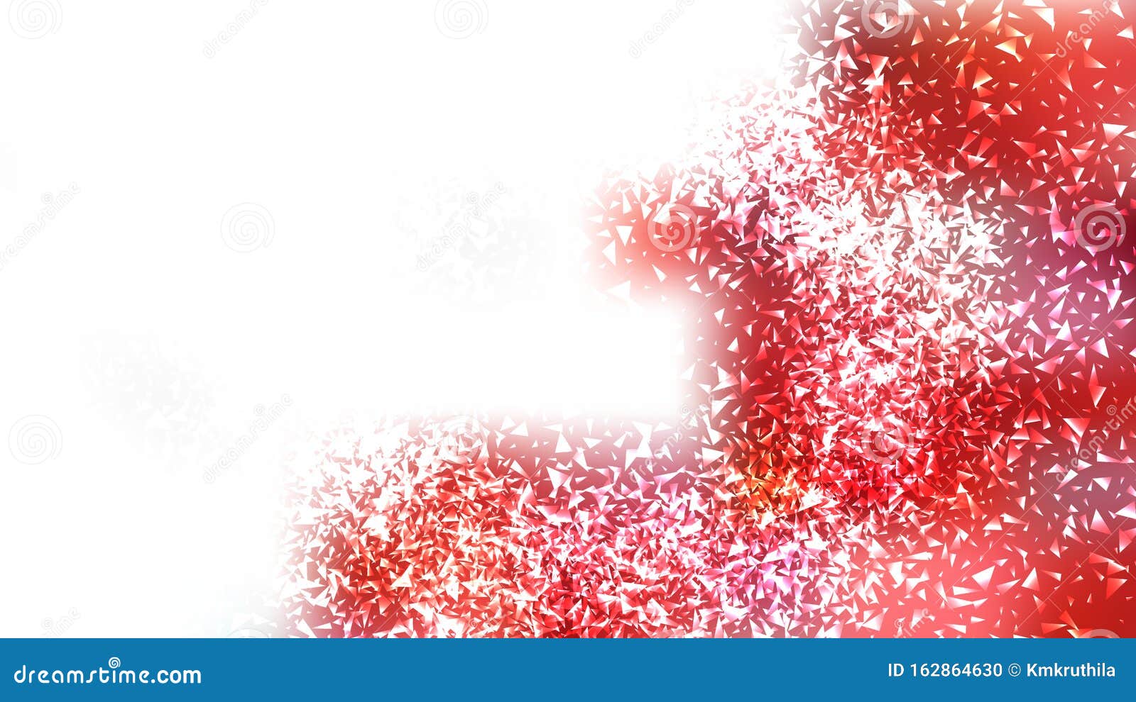 Red and White Sparkles Background Stock Vector Illustration of