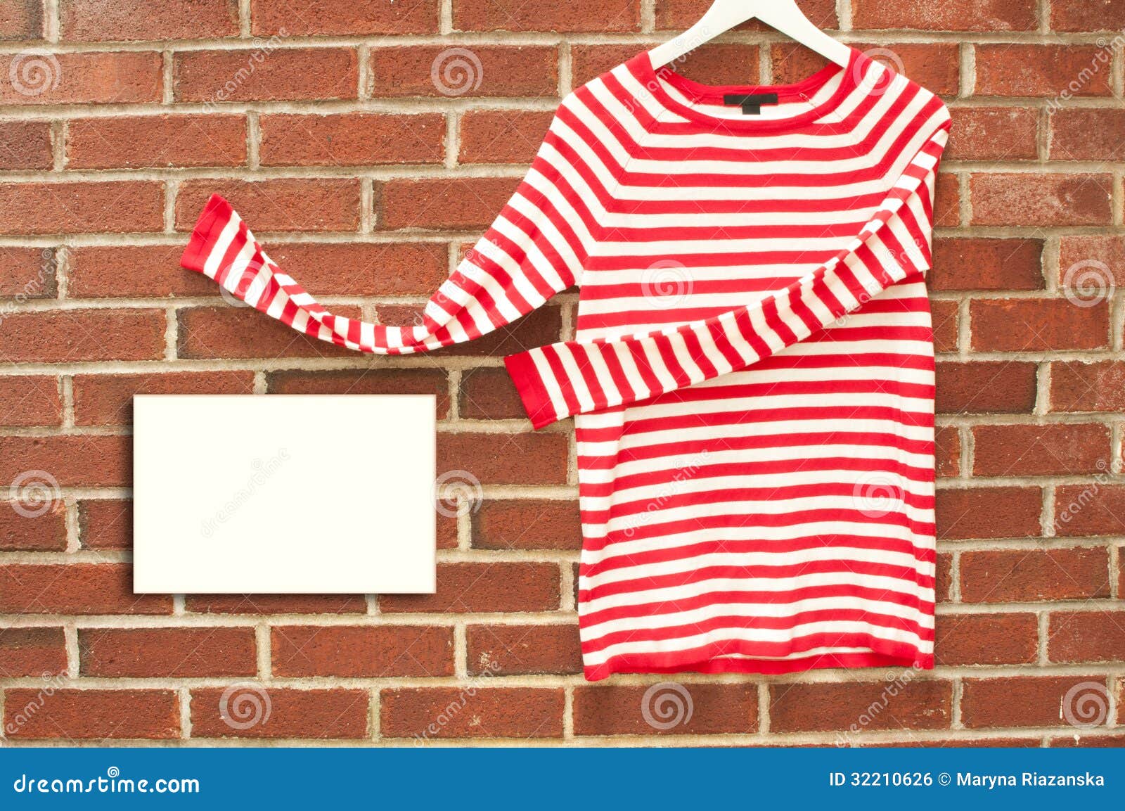 boys red and white striped shirt