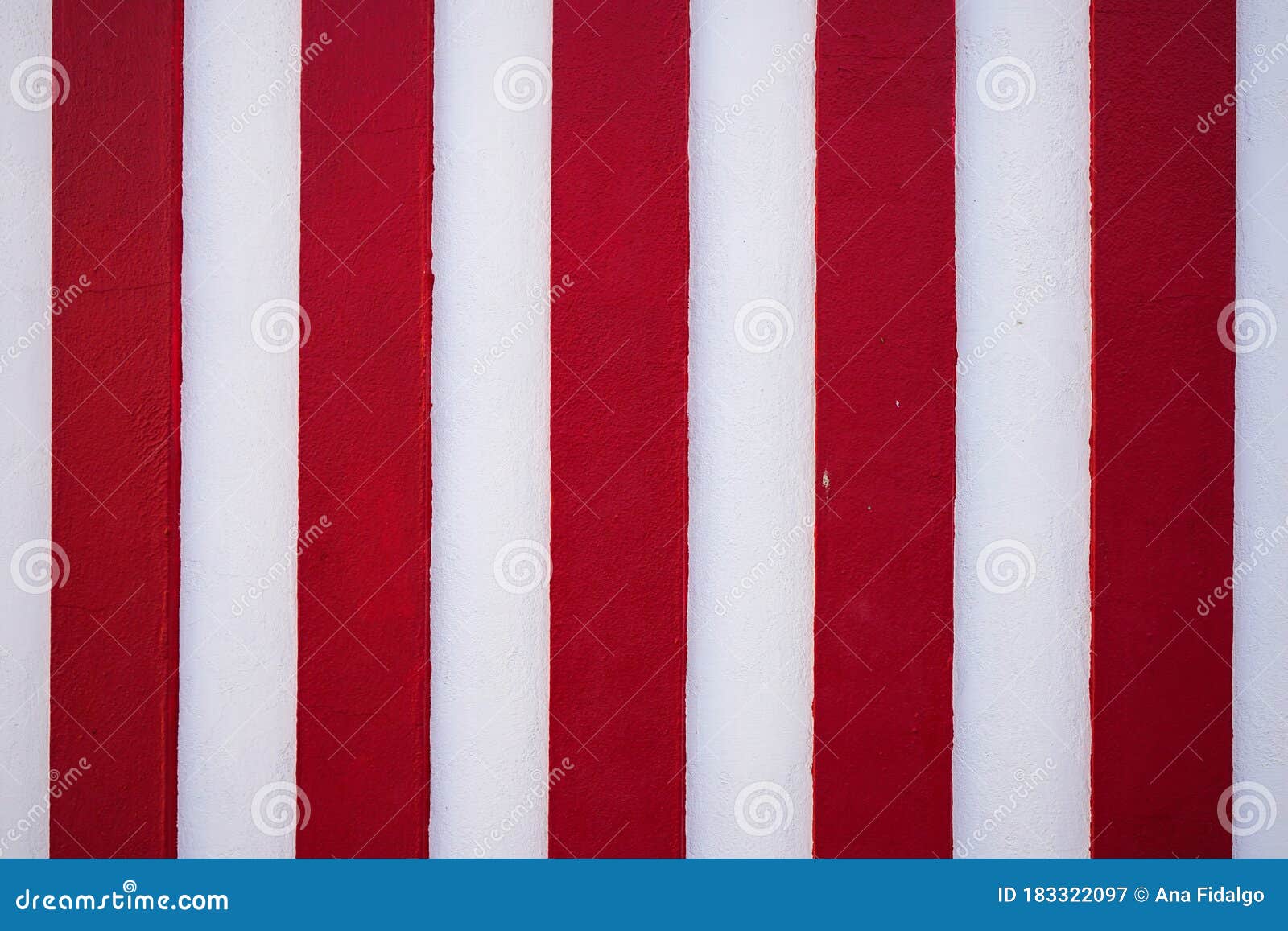 Red and White Vertical Stripes Background Pattern. an Abstract Colorful Striped Texture or
