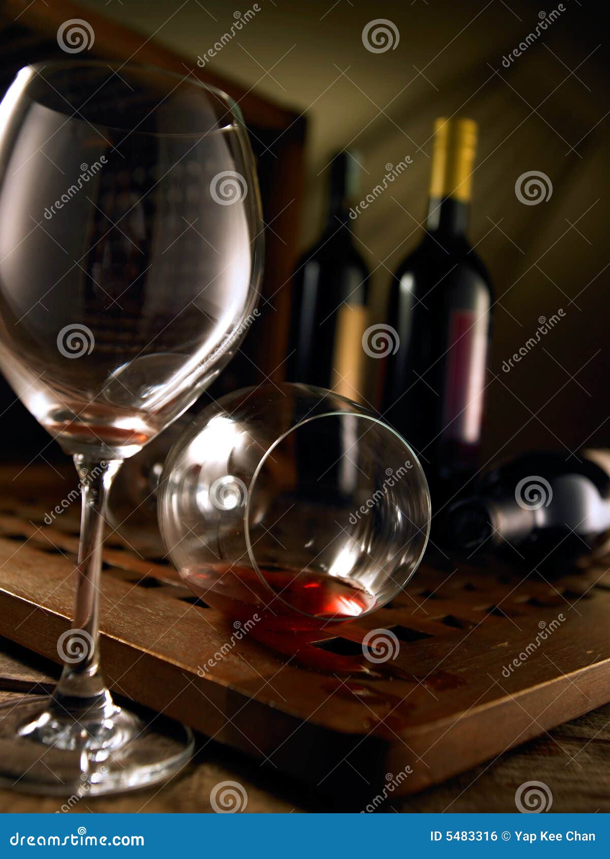 Red and white wine stock photo. Image of still, cork, alcoholic 5483316