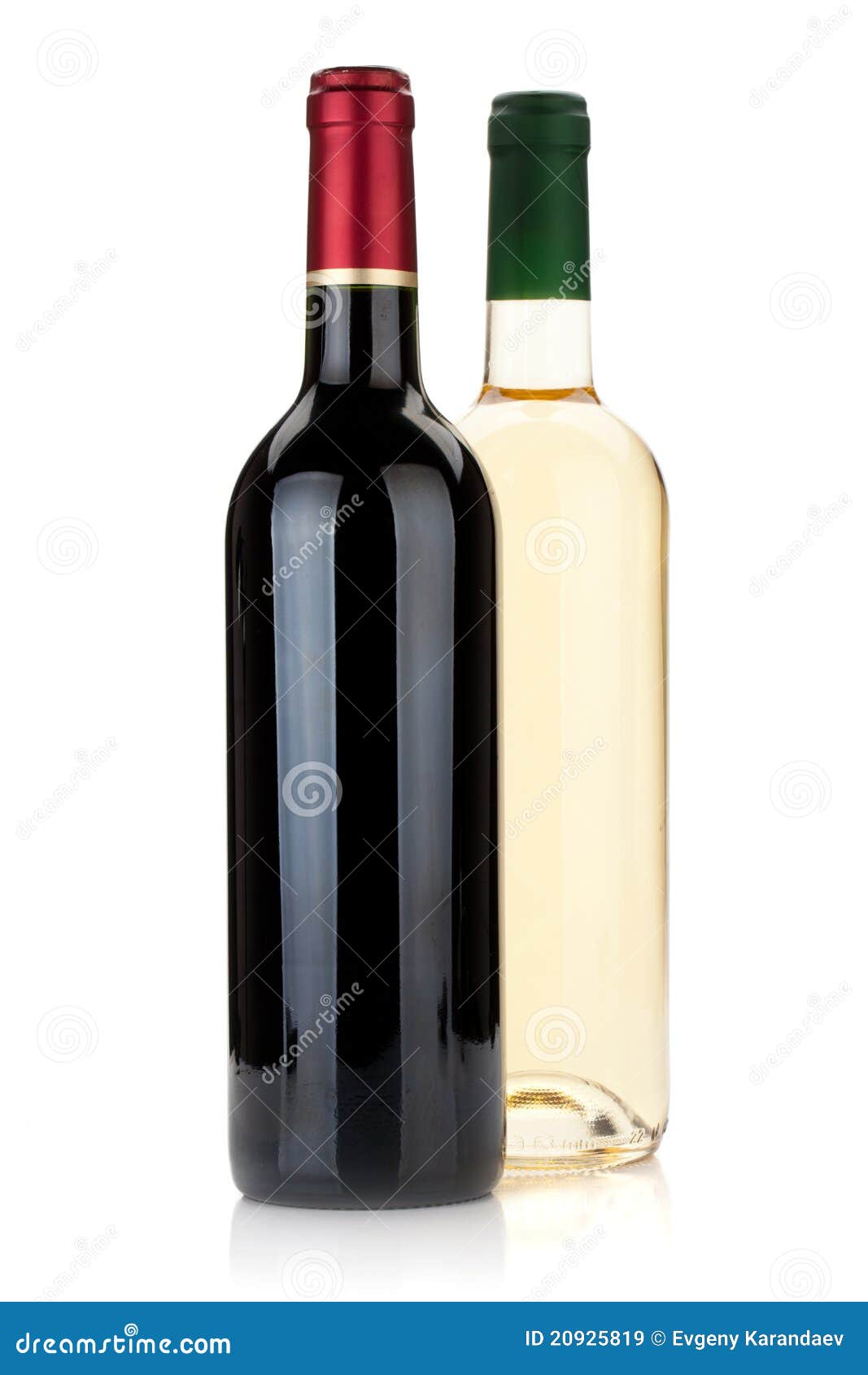 Red and white wine bottles stock image. Image of fruit 20925819