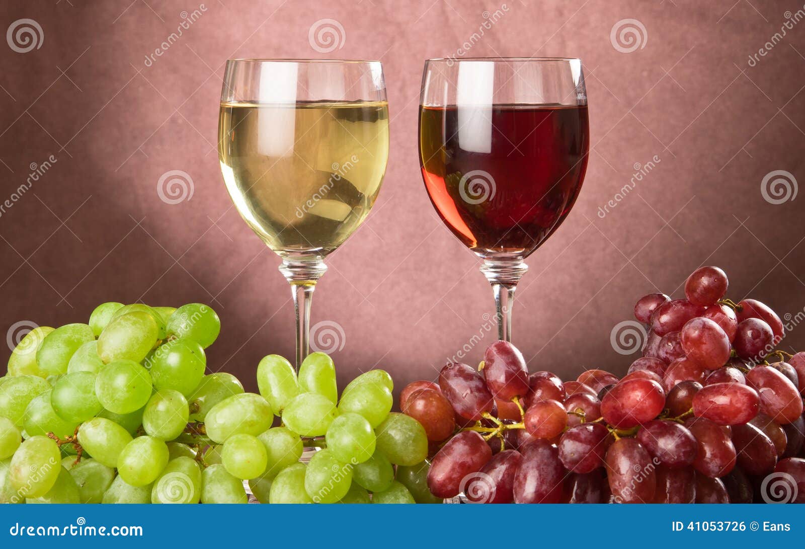 Red and white wine stock photo. Image of white, drink 41053726
